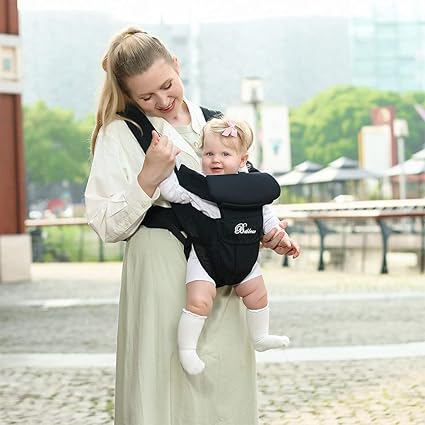 BETHBEARS - Porte-Bébé Physiologique Confortable pour Bébé 0-2 Ans, Coton & Polyester 3