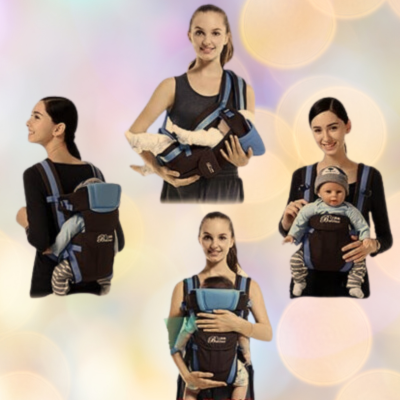 BETHBEARS - Porte-Bébé Physiologique Confortable pour Bébé 0-2 Ans, Coton & Polyester 8
