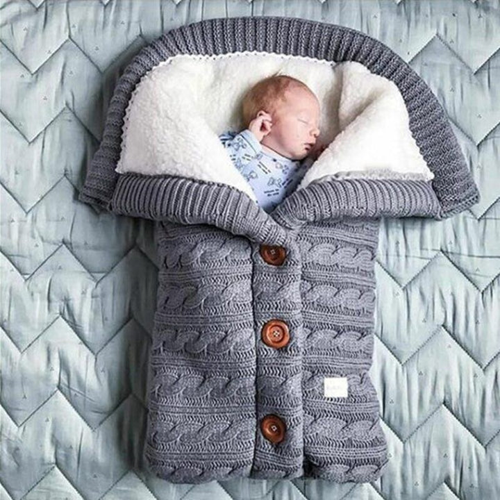 Chancelière Bébé 0-12 Mois - Nid D'Ange Doux en Laine et Coton, Confort Optimal 2