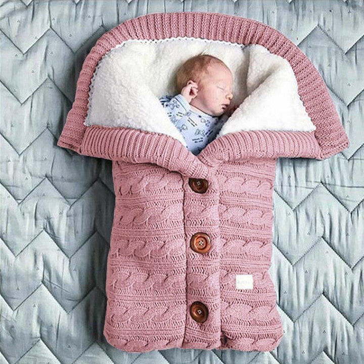 Chancelière Bébé 0-12 Mois - Nid D'Ange Doux en Laine et Coton, Confort Optimal 4
