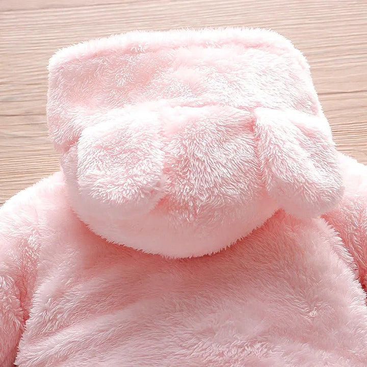 Combinaison d'Hiver pour Bébé - Douce et Chaude avec Capuchon Lapin Unisexe 3