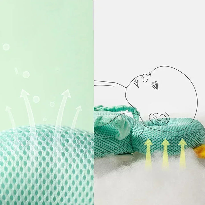 Coussin Anti Tête Plate Pour Bébé - Protection Respirante Et Confort Optimal 6