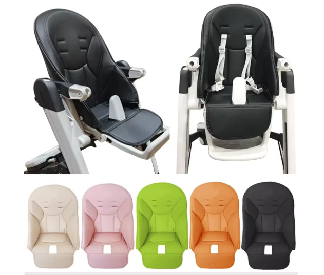 Coussin Bébé Chaise Haute en PU - Confort Optimal et Protection Imperméable 4