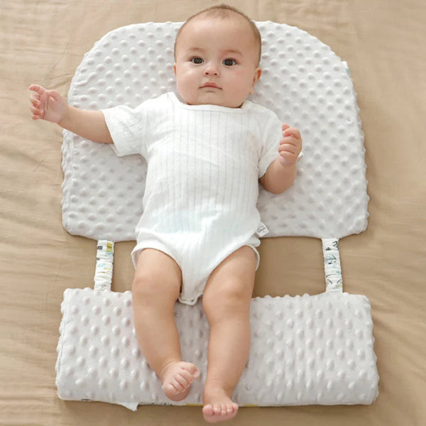 Coussin Bébé Ergonomique Anti-Reflux en Polyester Doux pour Sommeil Serein 4