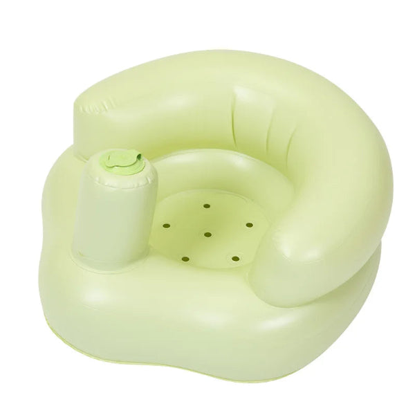 Coussin Bébé Gonflable Avec Pompe Intégrée - Siège Confortable et Sécurisé 0