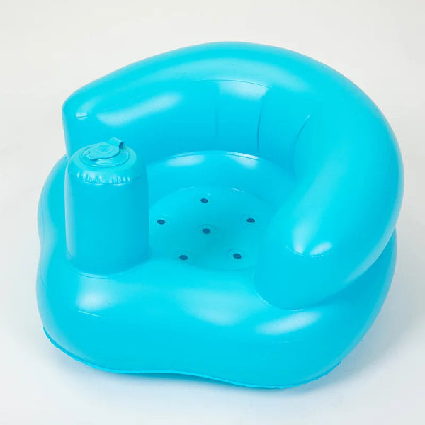 Coussin Bébé Gonflable Avec Pompe Intégrée - Siège Confortable et Sécurisé 13