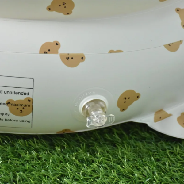 Coussin Bébé Gonflable Avec Pompe Intégrée - Siège Confortable et Sécurisé 4