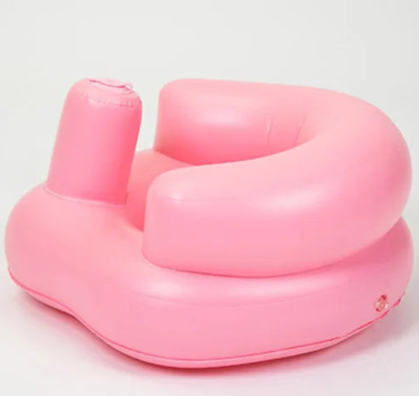 Coussin Bébé Gonflable Avec Pompe Intégrée - Siège Confortable et Sécurisé 9