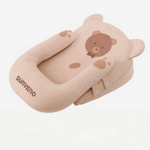Coussin Bébé Inclinable Anti-Reflux Réglable - Ergonomique et Portable pour Sommeil Confortable 1