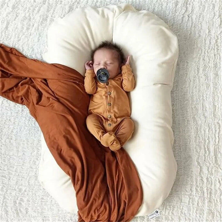 Coussin Bébé Multifonctionnel en Coton Doux - Réducteur de Lit Confortable 2