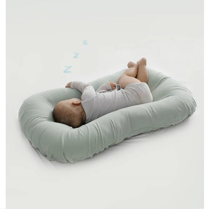 Coussin Bébé Multifonctionnel en Coton Doux - Réducteur de Lit Confortable 5