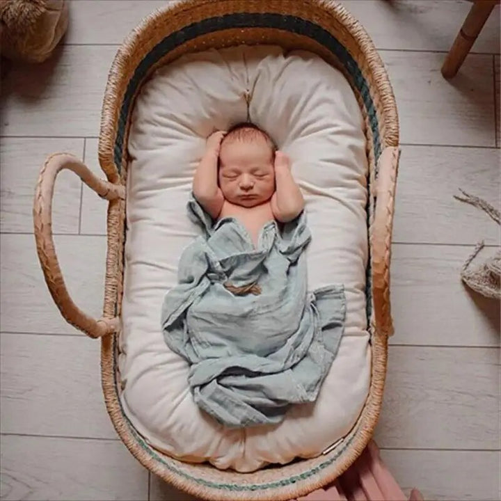 Coussin Bébé Multifonctionnel en Coton Doux - Réducteur de Lit Confortable 6
