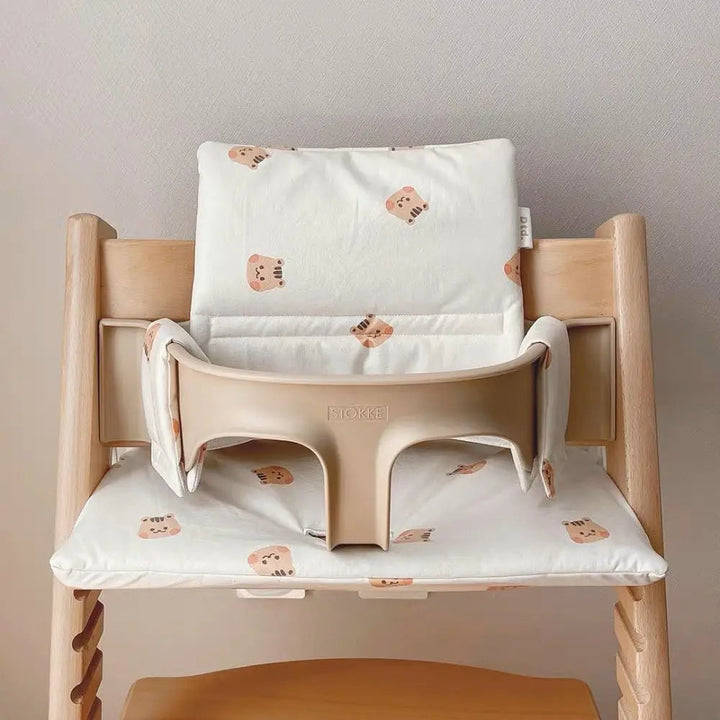Coussin Bébé Pour Chaise Haute Stokke - Confort Non-Glissant Avec Motifs Adorables 1