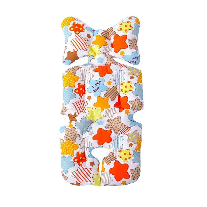 Coussin Bébé Universel en Coton - Confort Optimal pour Poussette et Siège Auto 3