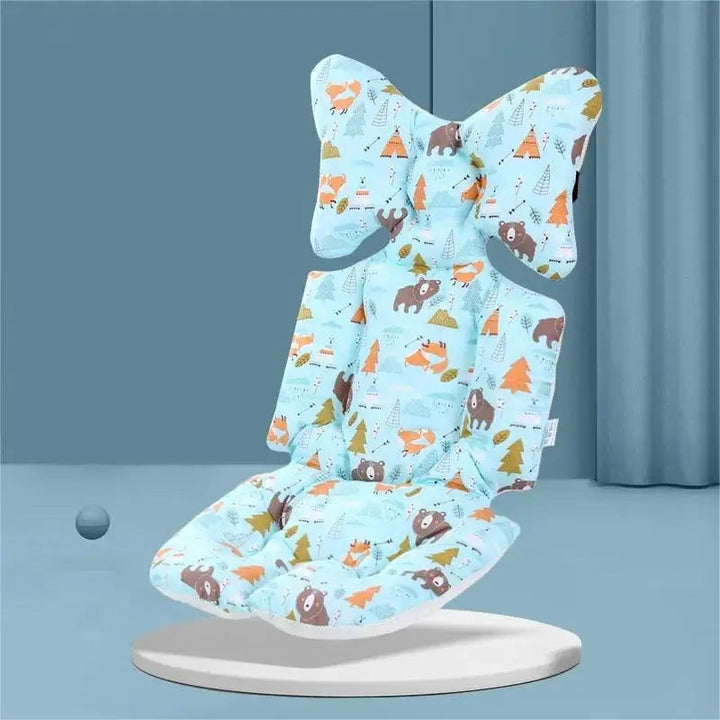 Coussin Bébé Universel en Coton - Confort Optimal pour Poussette et Siège Auto 6