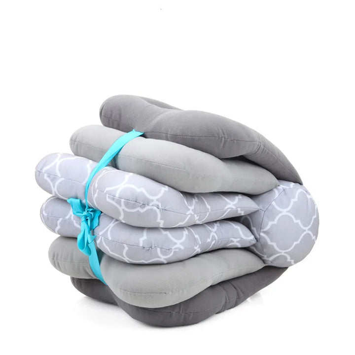 Coussin D'Allaitement Bébé - Confort Optimal En Coton Doux Lavable 6