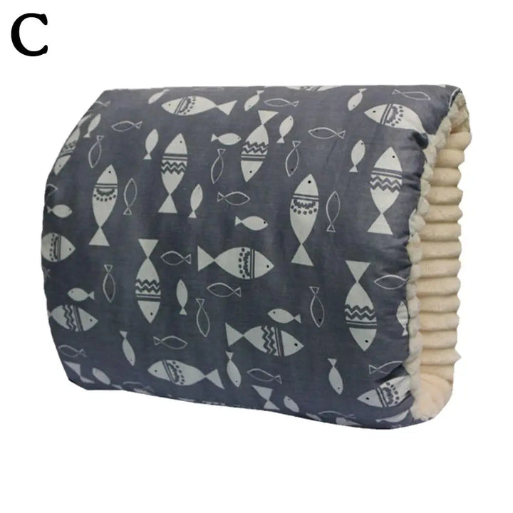Coussin D'Allaitement Ergonomique En Coton Velours Pour Bébé - Confort Optimal 5