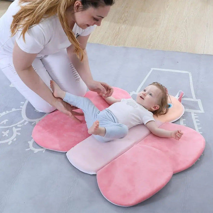 Coussin De Baignoire Pour Bébé - Confort Doux et Sécurité Pétales 80 cm 1
