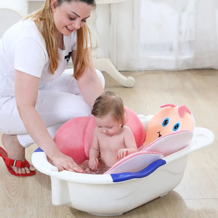 Coussin De Baignoire Pour Bébé - Confort Doux et Sécurité Pétales 80 cm 2