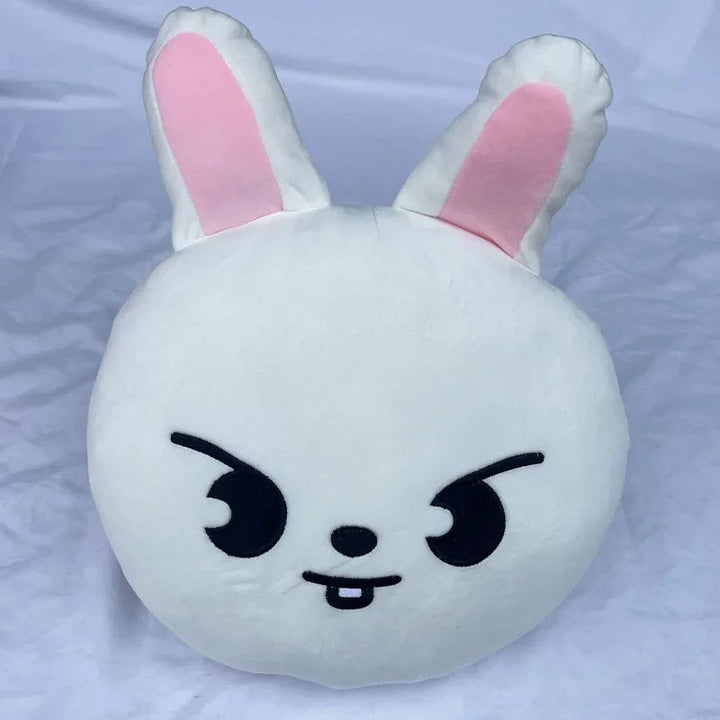 Coussin Peluche Doux - Oreiller Rondeau Confortable en Coton pour Enfants 3