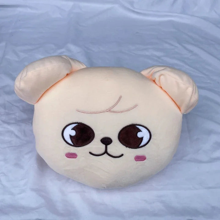 Coussin Peluche Doux - Oreiller Rondeau Confortable en Coton pour Enfants 6