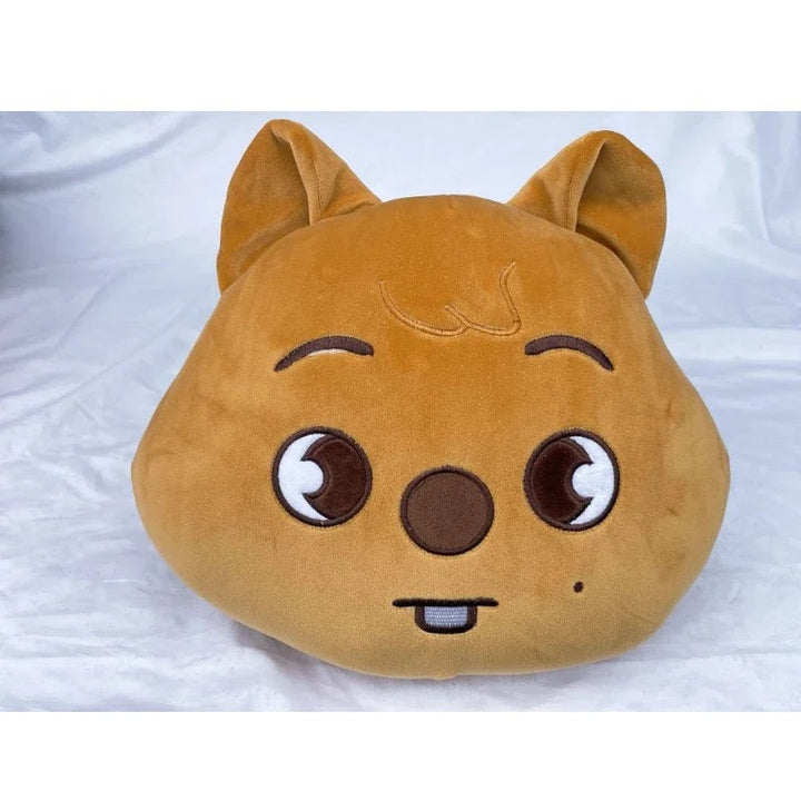 Coussin Peluche Doux - Oreiller Rondeau Confortable en Coton pour Enfants 7