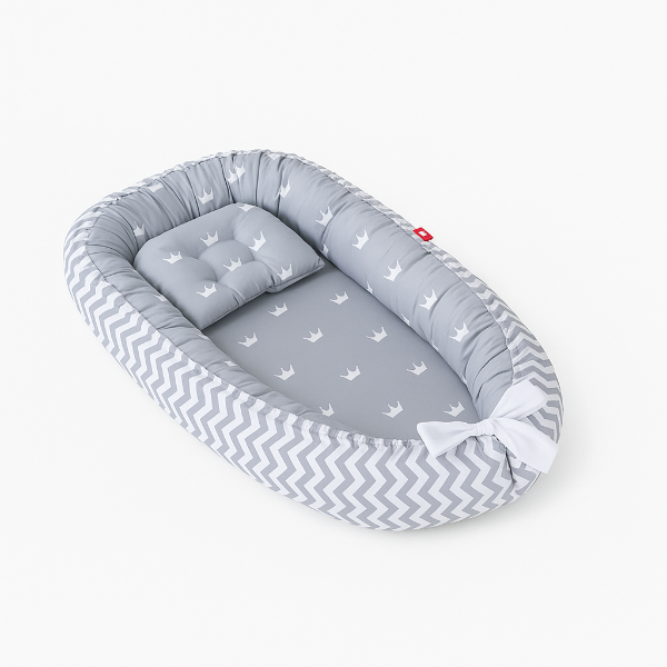 Coussin Réducteur Lit Bébé Bionique Ergonomique en Coton Doux - Confort et Sécurité 1
