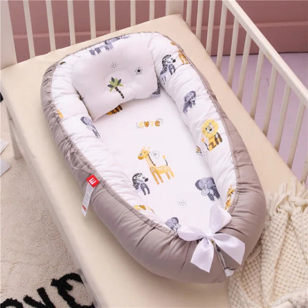 Coussin Réducteur Lit Bébé Bionique Ergonomique en Coton Doux - Confort et Sécurité 9