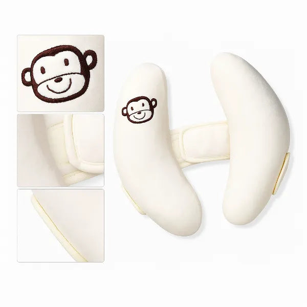Coussin Siège Auto Bébé - Soutien Tête Ergonomique Doux et Ajustable 3