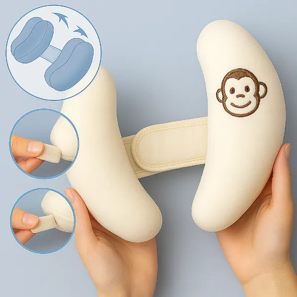 Coussin Siège Auto Bébé - Soutien Tête Ergonomique Doux et Ajustable 7