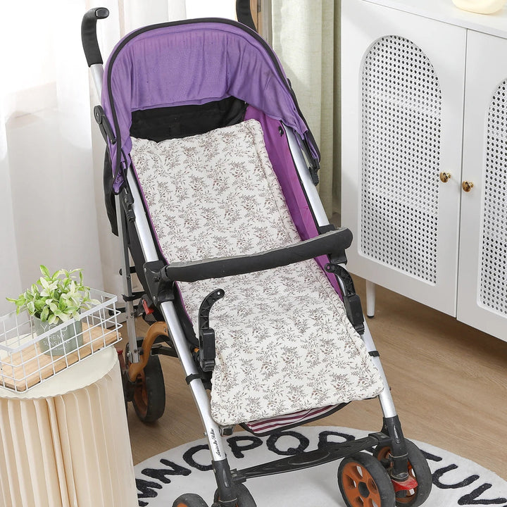 Coussin de Poussette Confortable en Coton Crêpe et Velours 3D pour Bébé 9