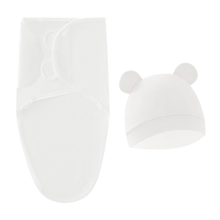Couverture D'Emmaillotage En Coton Doux Pour Un Sommeil Securisé Bébé 3