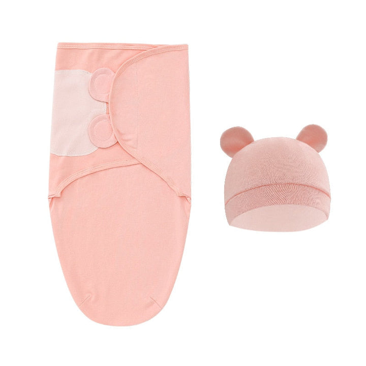 Couverture D'Emmaillotage En Coton Doux Pour Un Sommeil Securisé Bébé 7