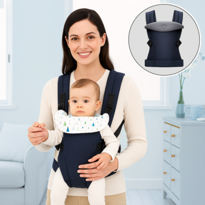 Dalace - Porte Bébé 4-en-1 Ergonomique Réglable pour Nouveau-né et Confort Optimal 8