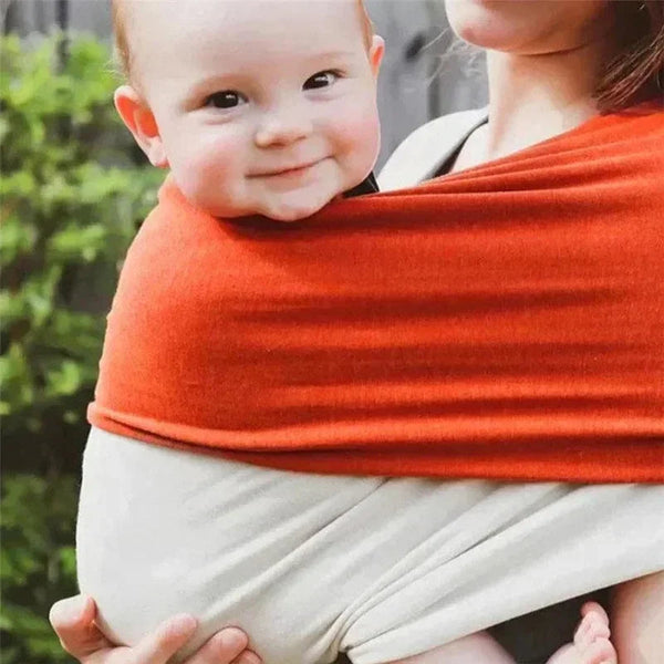 Écharpe de Portage Confortable en Coton Biologique - Écharpe Porte Bébé Sling 0