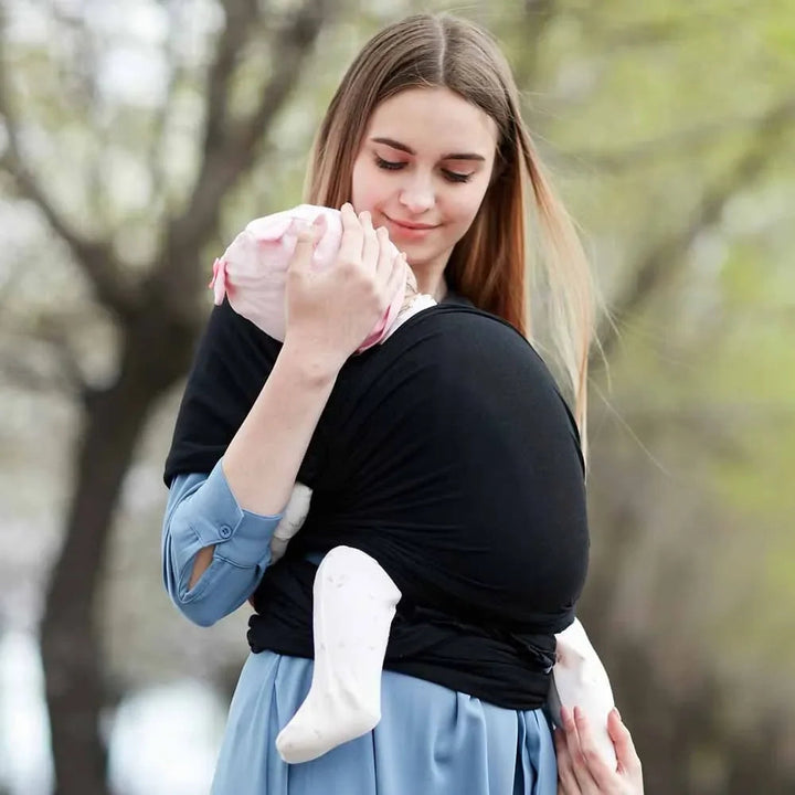 Écharpe de Portage Coton Bio - Confort Optimal pour Bébé et Mains Libres 5
