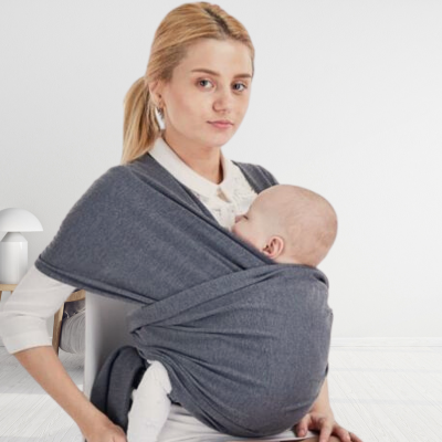 Écharpe de Portage Coton Bio - Confort Optimal pour Bébé et Mains Libres 6