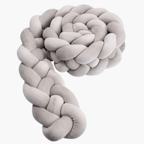 Hématite™ - Tresse de Lit Hypoallergénique pour Bébé - Protection Douce et Confortable 0