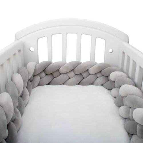 Hématite™ - Tresse de Lit Hypoallergénique pour Bébé - Protection Douce et Confortable 1