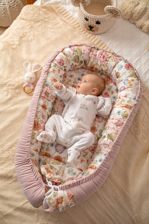 Nid Bébé - Nid Douillet en Coton 100% Pour Enfants Jusqu'à 12 Mois 0