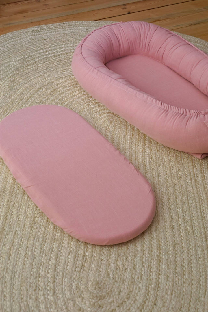 Nid Bébé en Lin Doux Fait Main - Cocooning Premium - Confort Optimal et Sécurisé 4