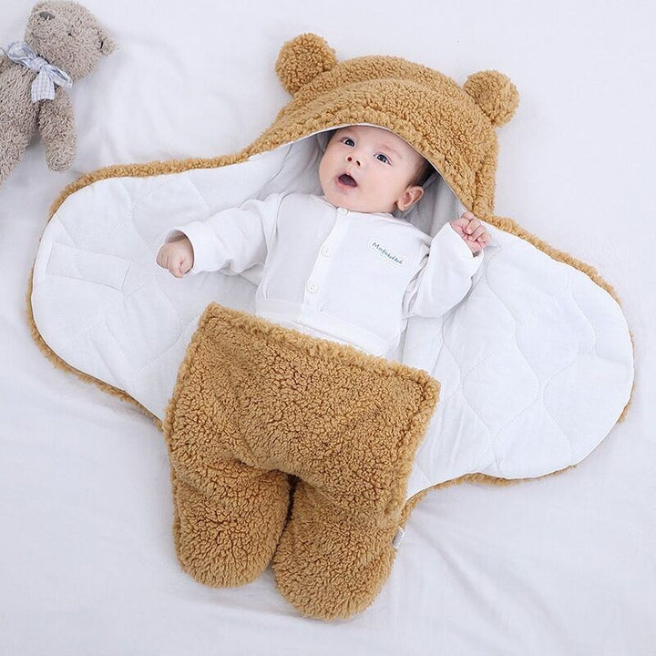 Nid D'Ange Bébé - Cocon Confortable Hiver Pour Poussette et Siège Auto 9