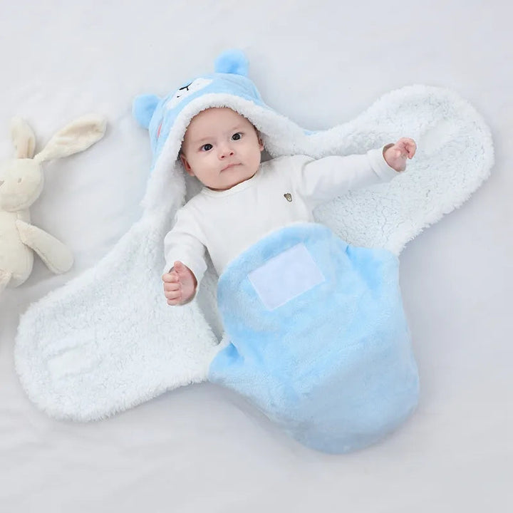 Nid D'Ange Bébé Hiver Doux en Polaire et Flanelle pour Confort Optimal 2