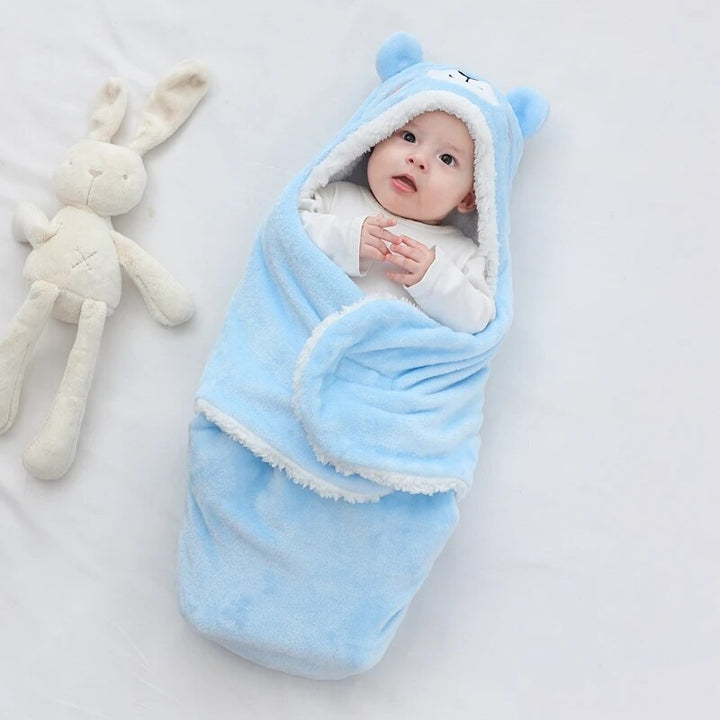 Nid D'Ange Bébé Hiver Doux en Polaire et Flanelle pour Confort Optimal 3