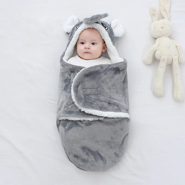 Nid D'Ange Bébé Hiver Doux en Polaire et Flanelle pour Confort Optimal 4