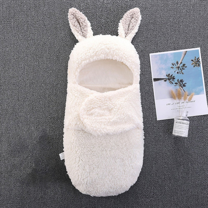 Nid D'Ange Bébé Lapin Doux en Coton - Confort Optimal pour Poussette et Berceau 10
