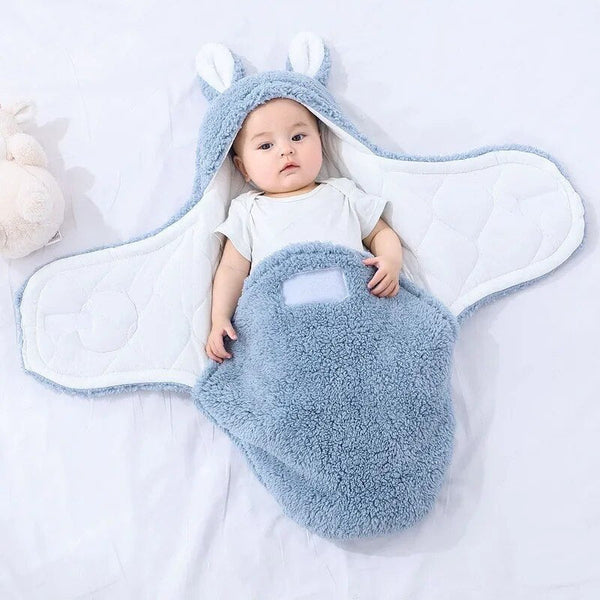 Nid D'Ange Bébé Lapin Doux en Coton - Confort Optimal pour Poussette et Berceau 6