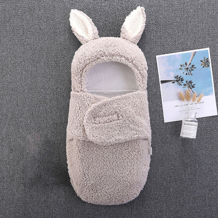 Nid D'Ange Bébé Lapin Doux en Coton - Confort Optimal pour Poussette et Berceau 9