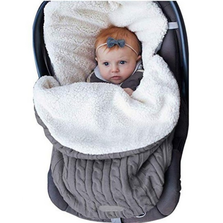 Nid D'Ange Bébé Tricoté Hiver 0-12 Mois - Douceur et Confort Optimal 1