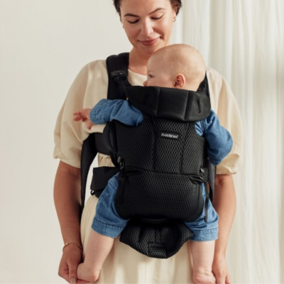 Onyx - Porte-Bébé Ergonomique 3D Mesh Respirant, Confort Optimal, 3 Positions 1